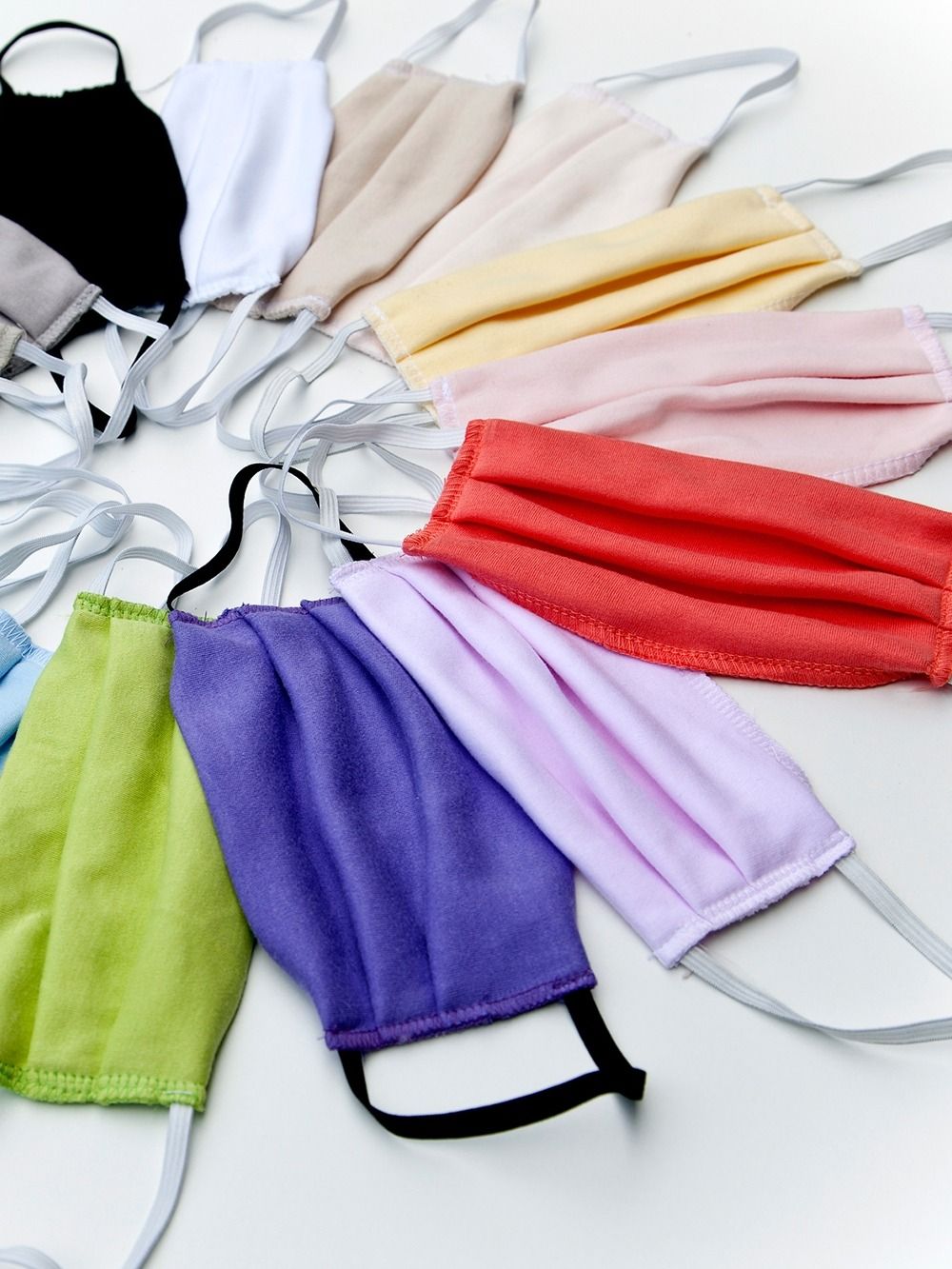 Bavlněné rouško 2 pro dospělé dvouvrstvé