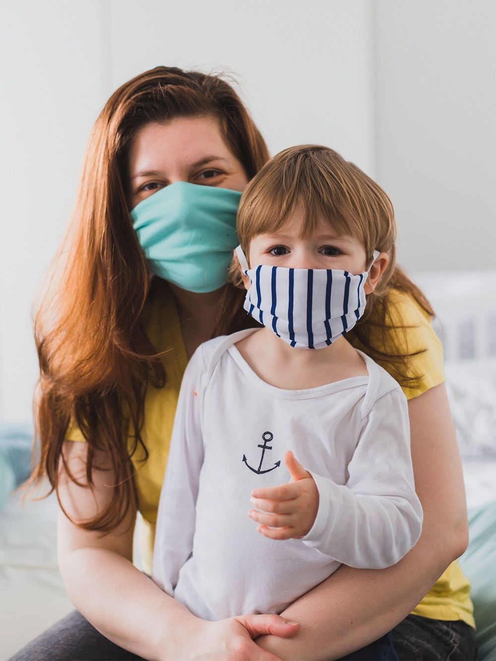 Bavlněné rouško 2 pro dospělé dvouvrstvé