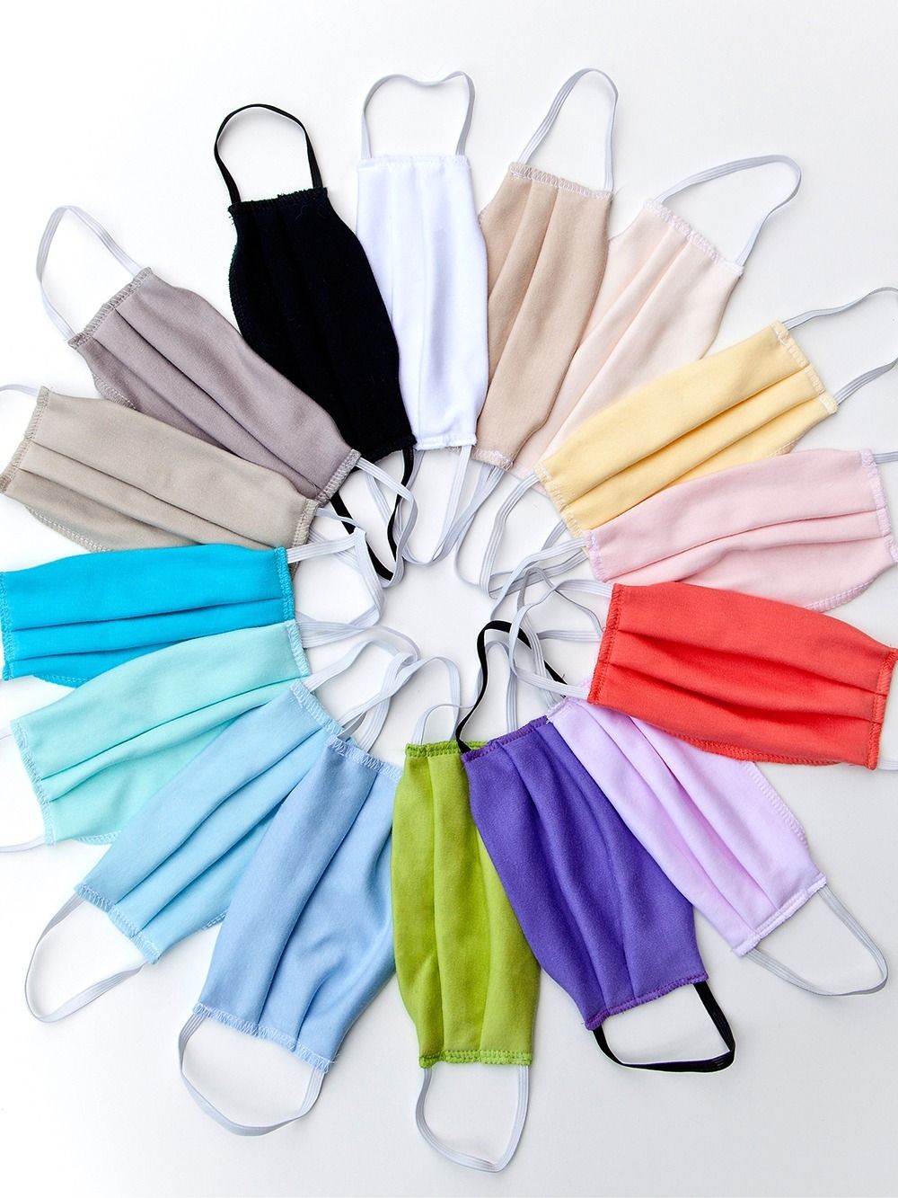 Bavlněné rouško 3 pro dospělé dvouvrstvé