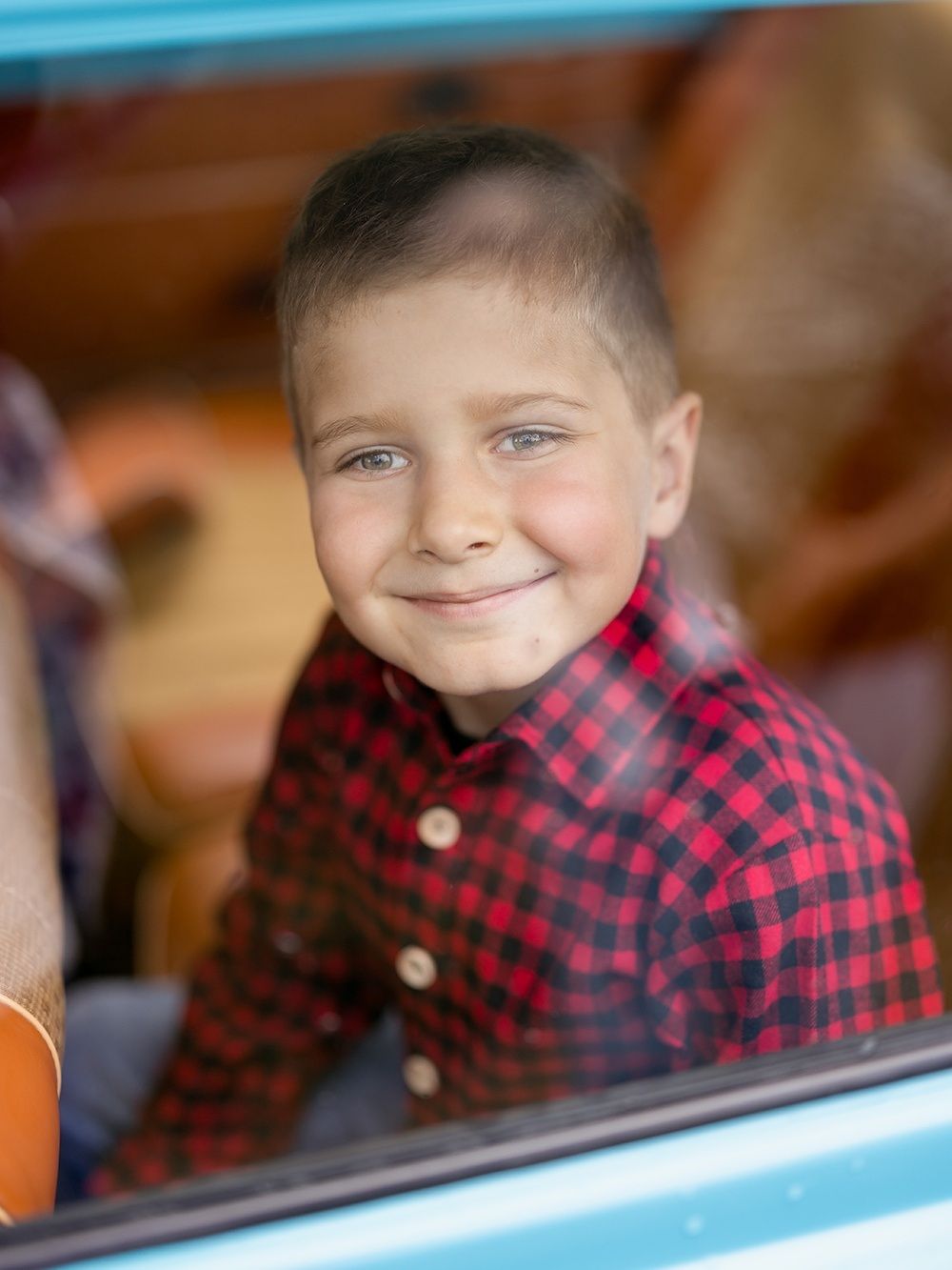 Chlapecká košile flanelová COMFORT s dlouhým rukávem