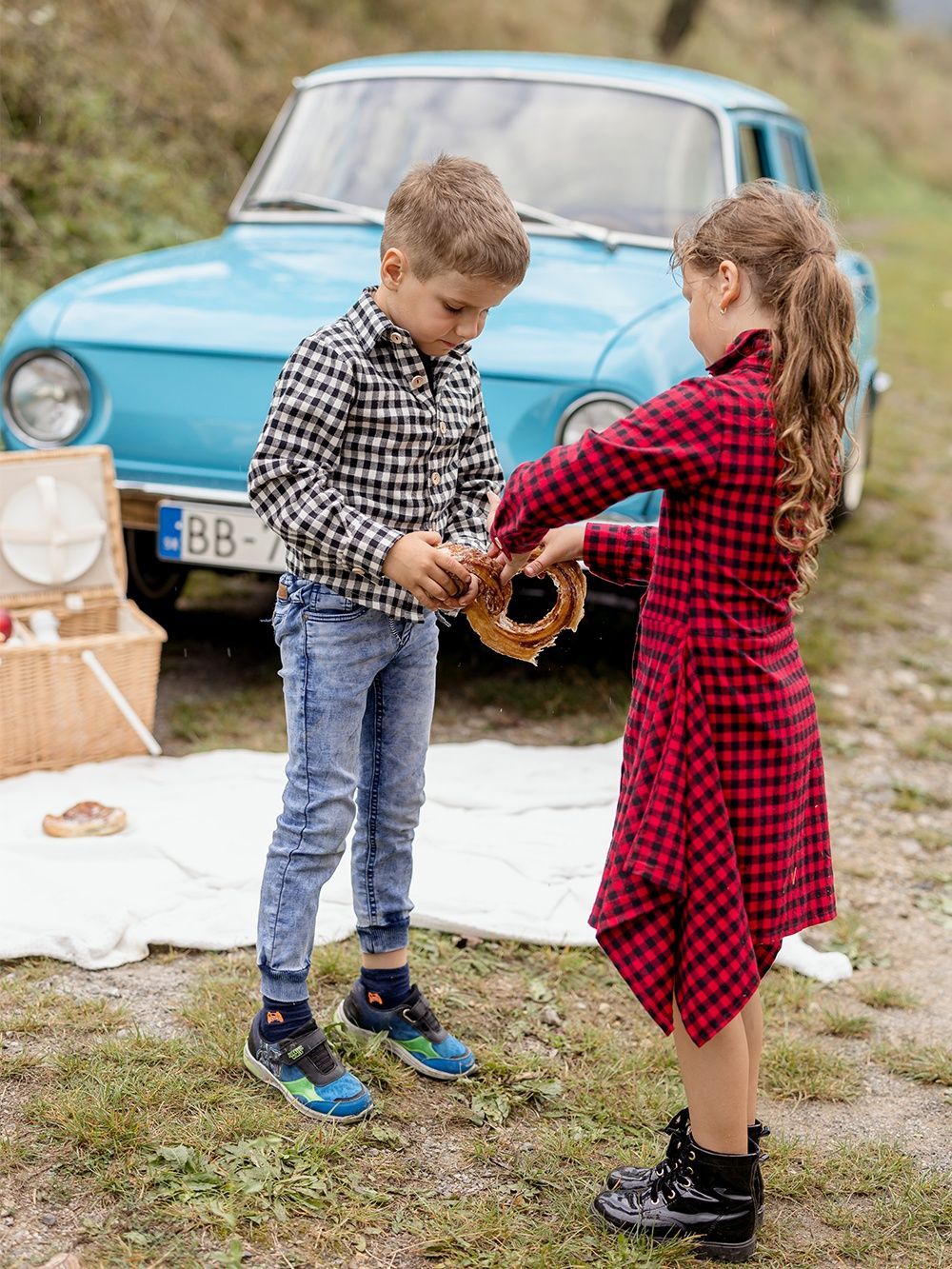 Chlapecká košile flanelová COMFORT s dlouhým rukávem
