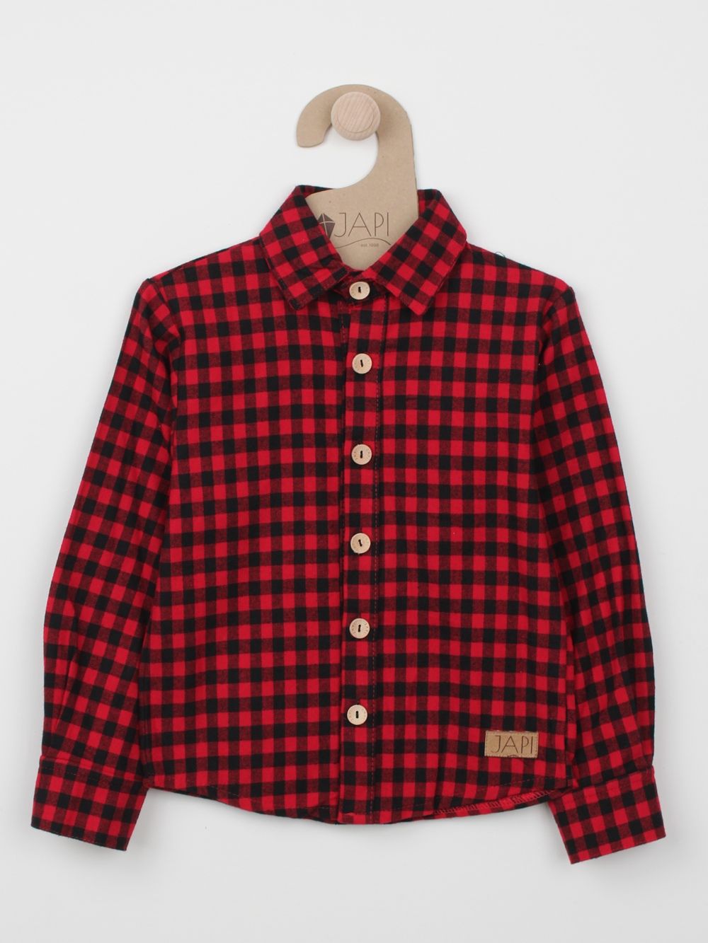 Chlapecká košile flanelová COMFORT s dlouhým rukávem