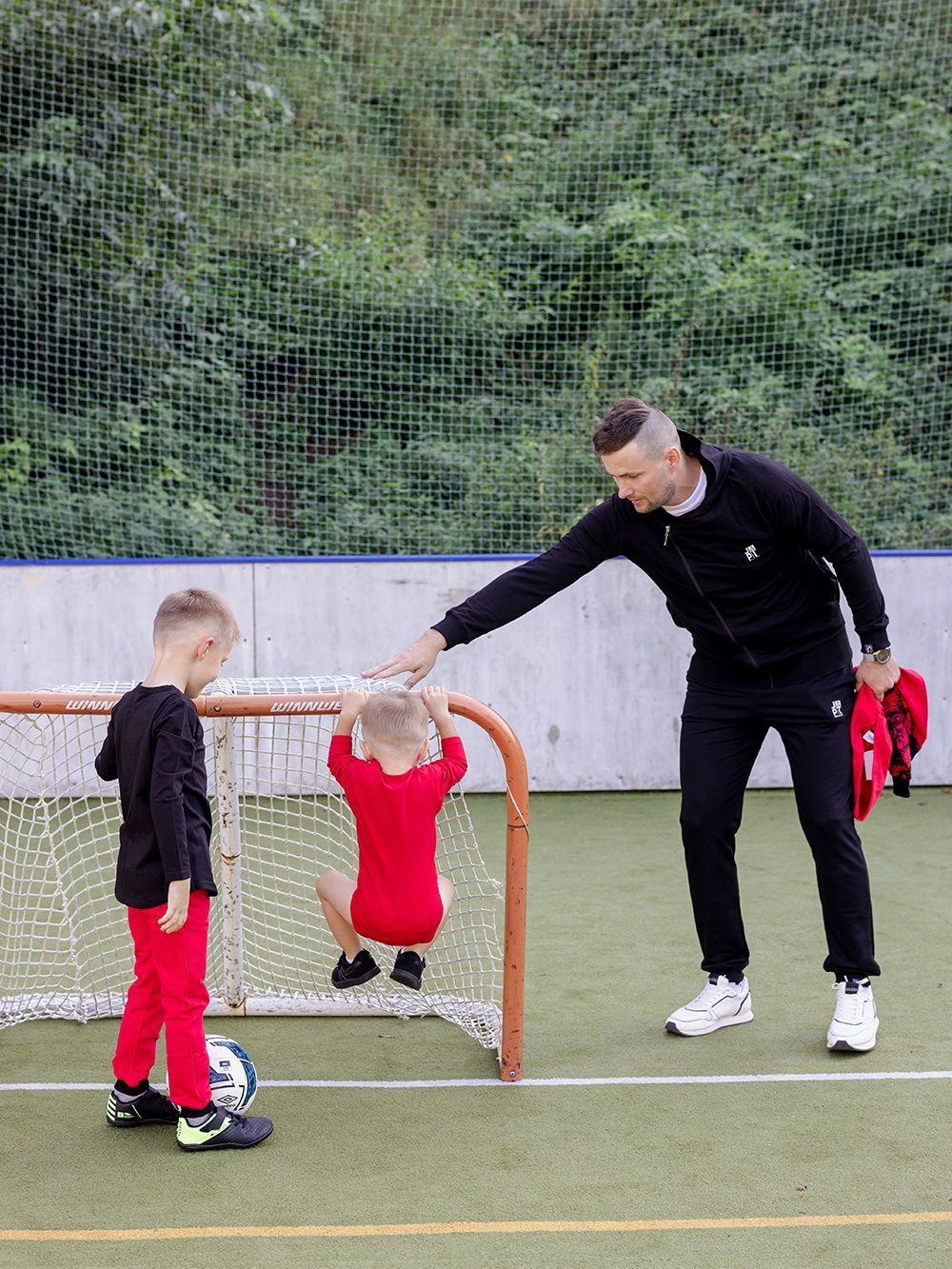 Chlapecká tričko 1F FOOTBALL s dlouhým rukávem