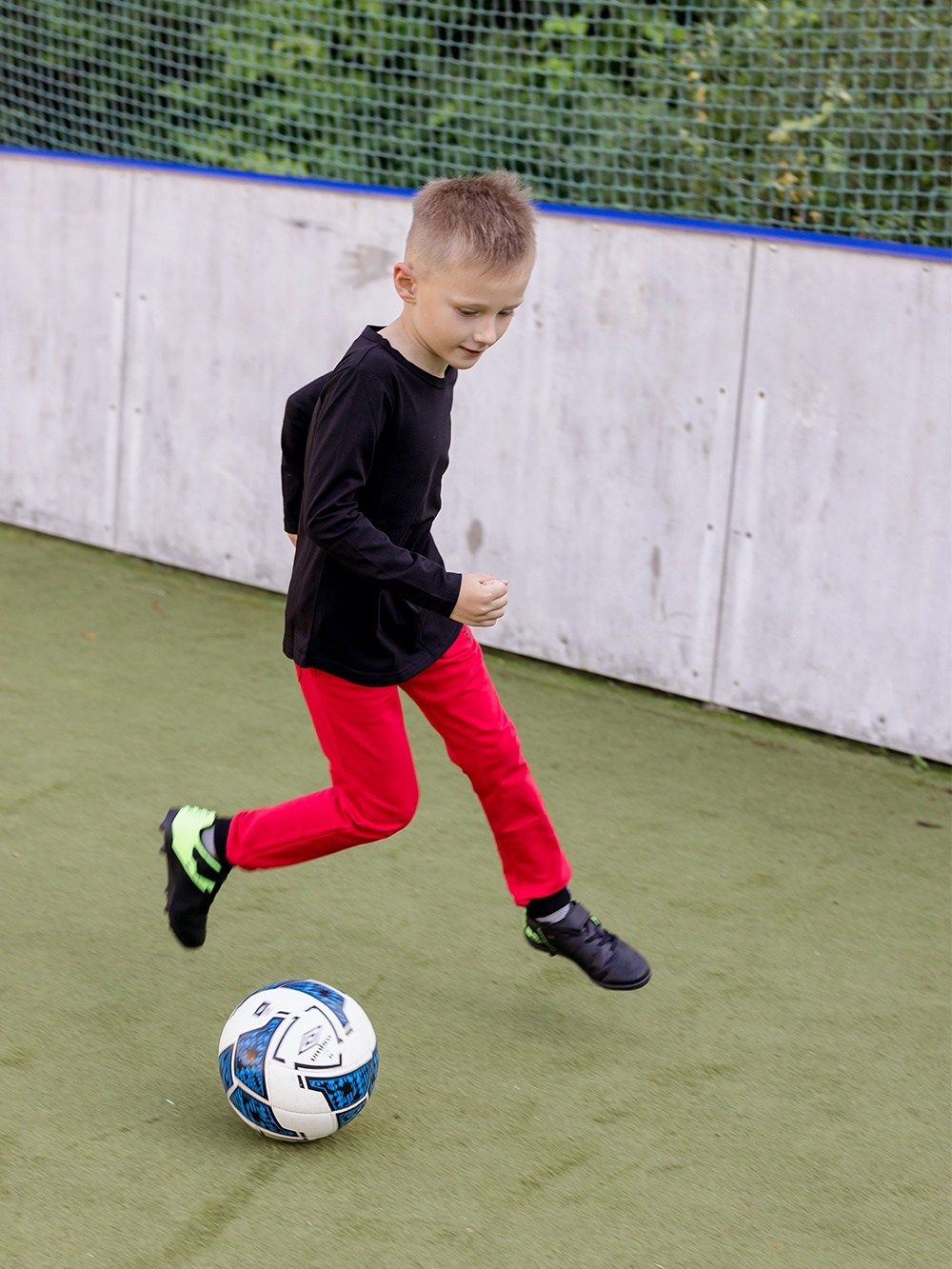 Chlapecká tričko 1F FOOTBALL s dlouhým rukávem