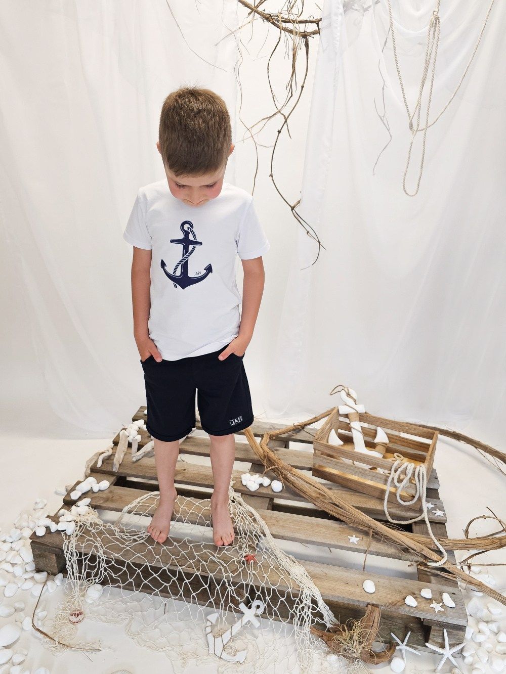 Chlapecké tričko NAUTICAL s krátkym rukávem