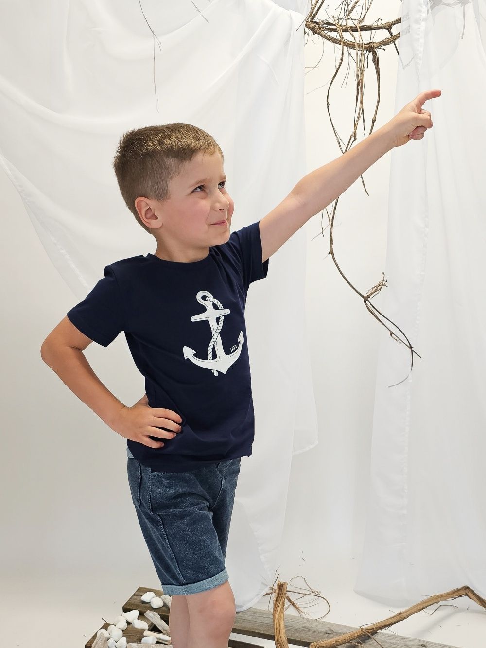 Chlapecké tričko NAUTICAL s krátkym rukávem