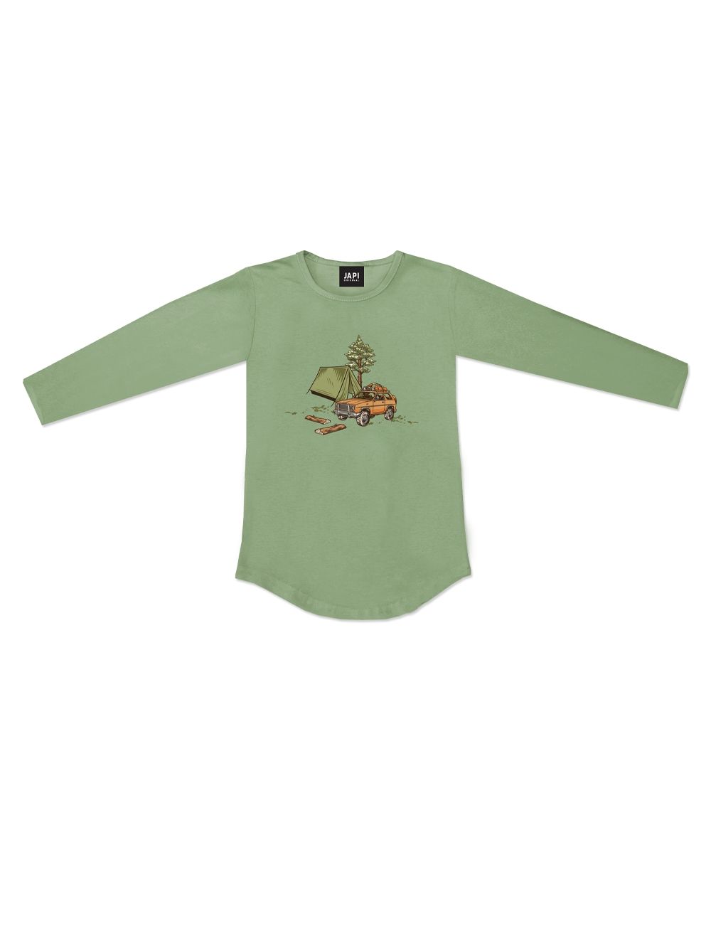 Chlapecké triko CAMP s dlouhým rukávem