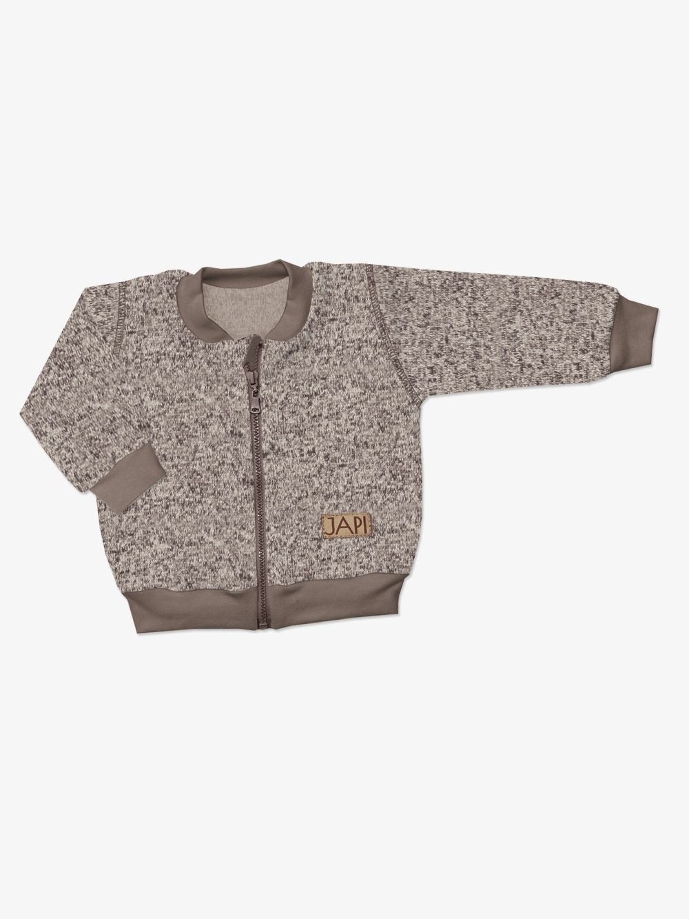 Dětská mikina na zip SOFT svetrová