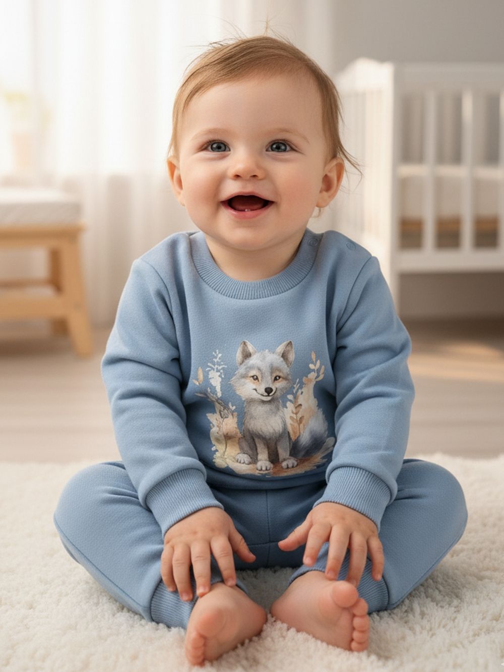 Dětská souprava pulovr+kalhoty LITTLE WOLF