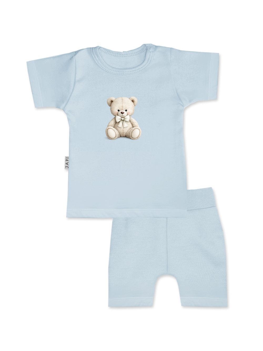 Dětská souprava tričko+kraťasy  LITTLE BEAR s krátkym rukáve