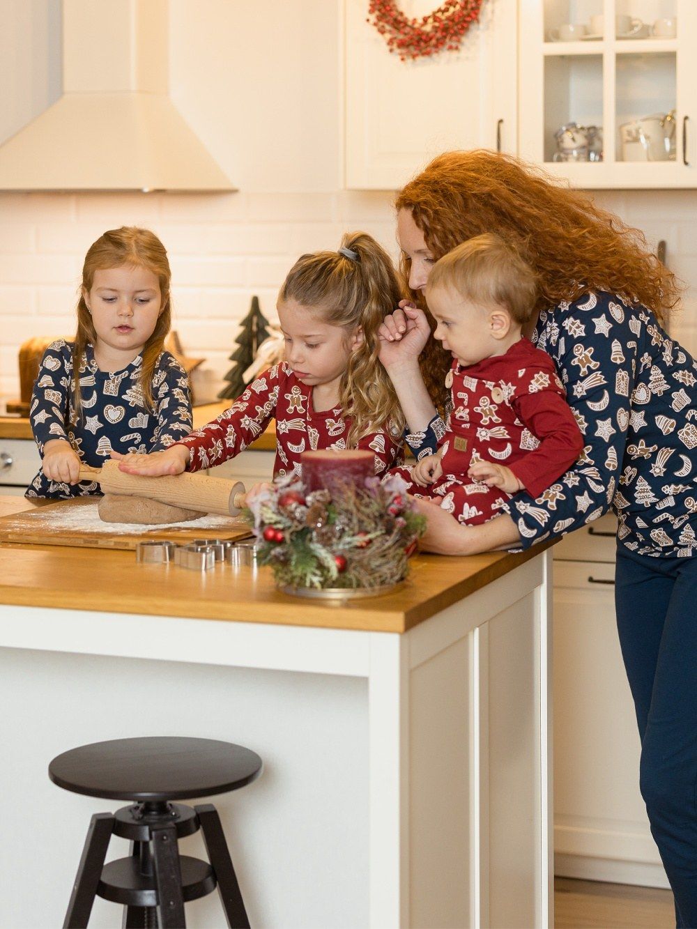 Dětské body 1F GINGERBREAD s dlouhým rukávem