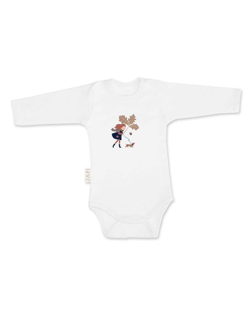 Dětské body AUTUMN s dlouhým rukávem