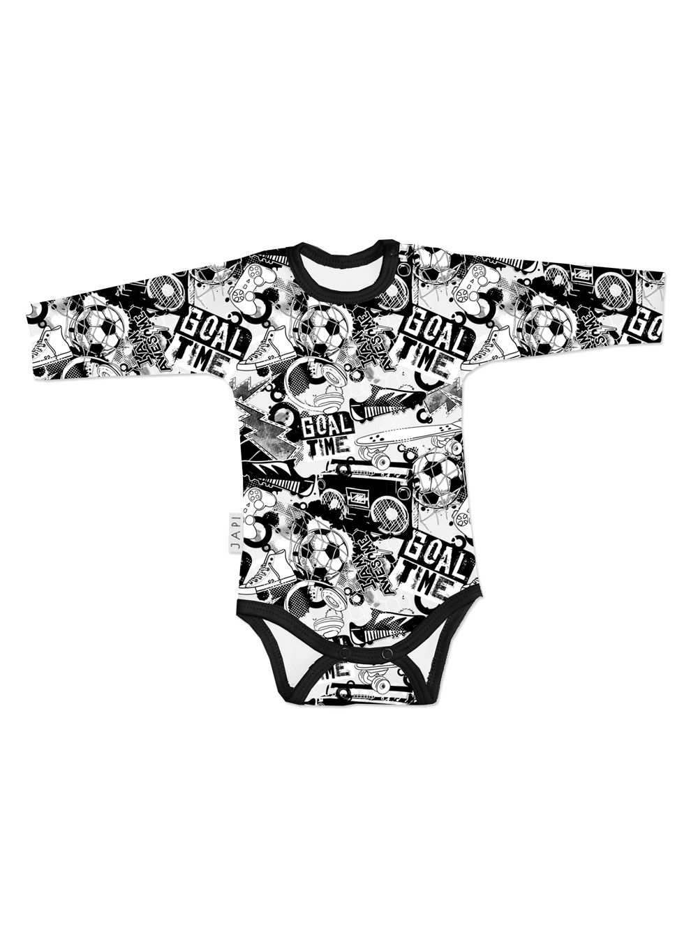 Dětské body FOOTBALL s dlouhým rukávem