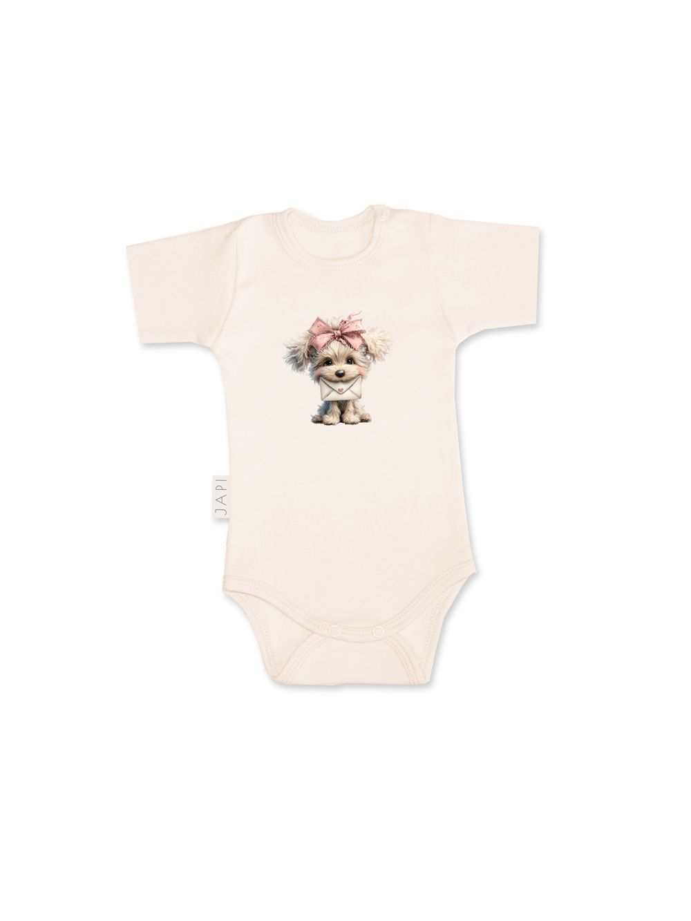 Dětské body LITTLE PUPPY s kratkym rukávem