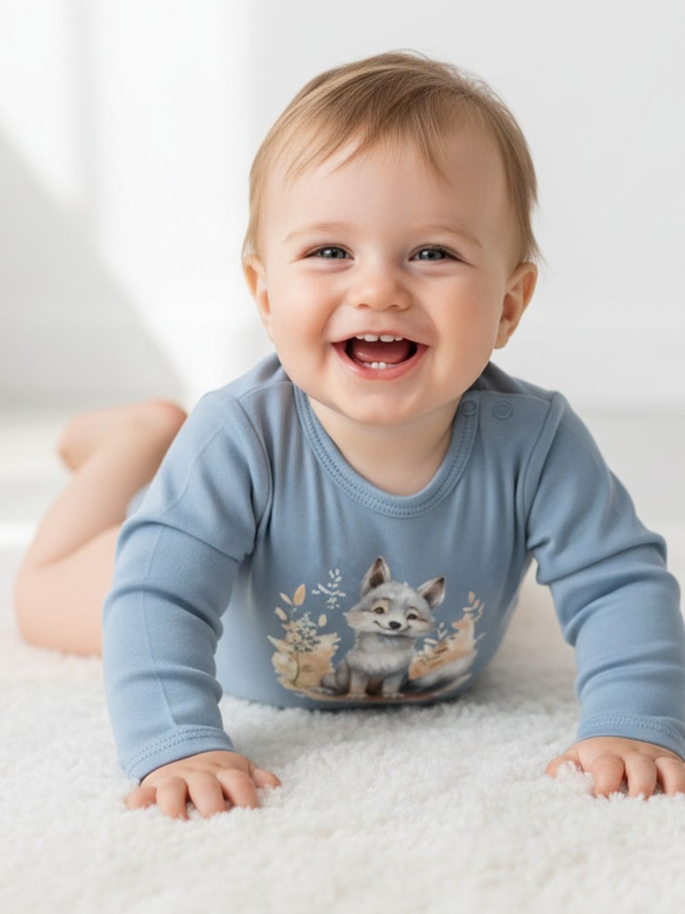 Dětské body LITTLE WOLF s dlouhým rukávem