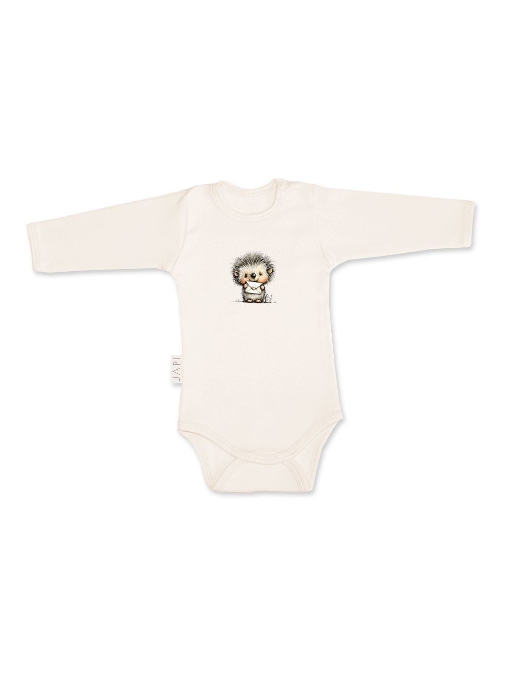 Dětské body LOVELY HEDGEHOG s dlouhým rukávem