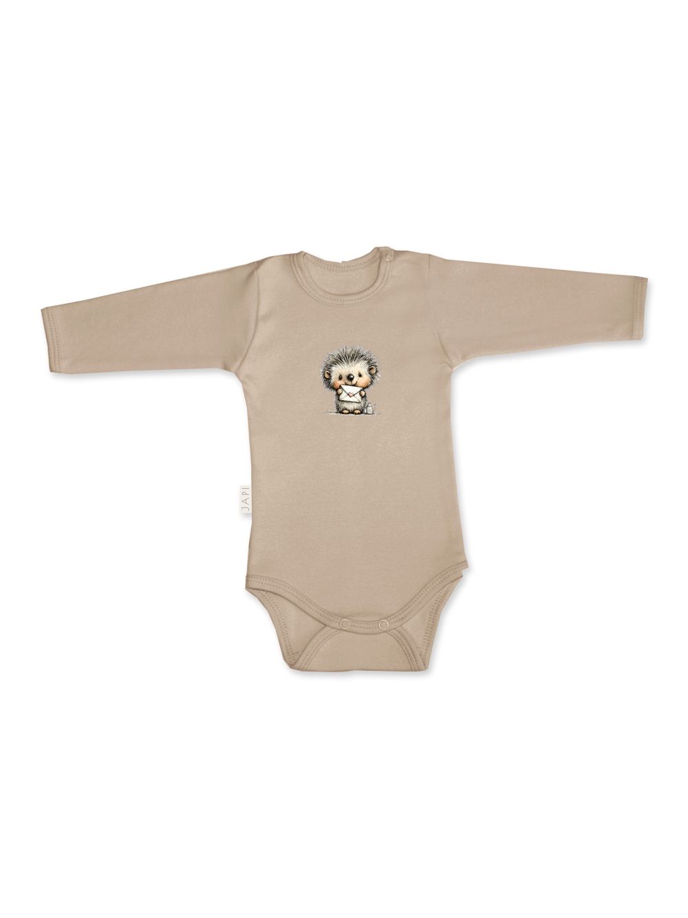 Dětské body LOVELY HEDGEHOG s dlouhým rukávem