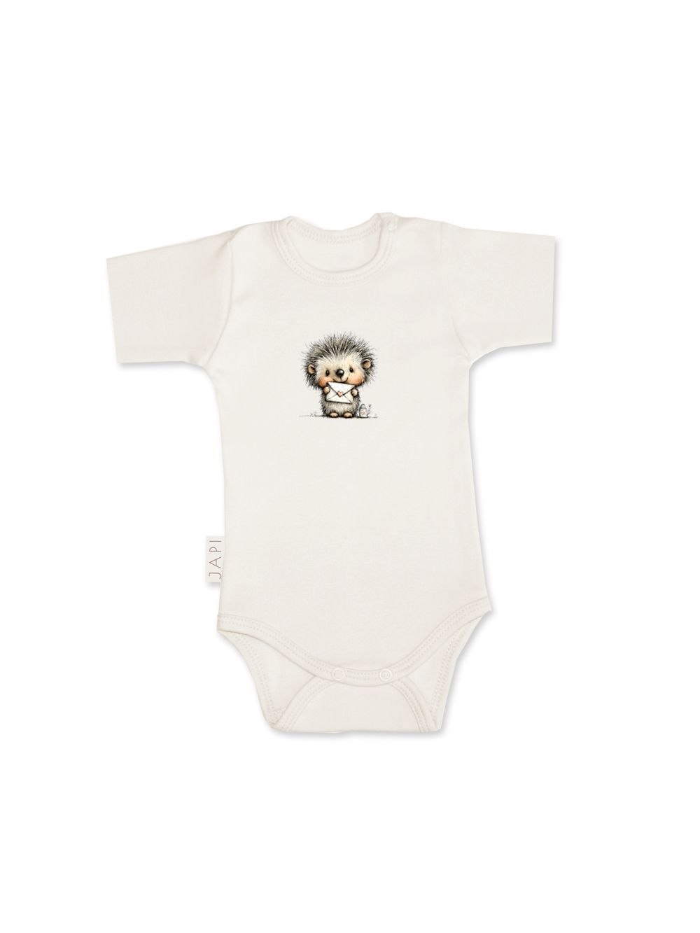 Dětské body LOVELY HEDGEHOG s kratkym rukávem