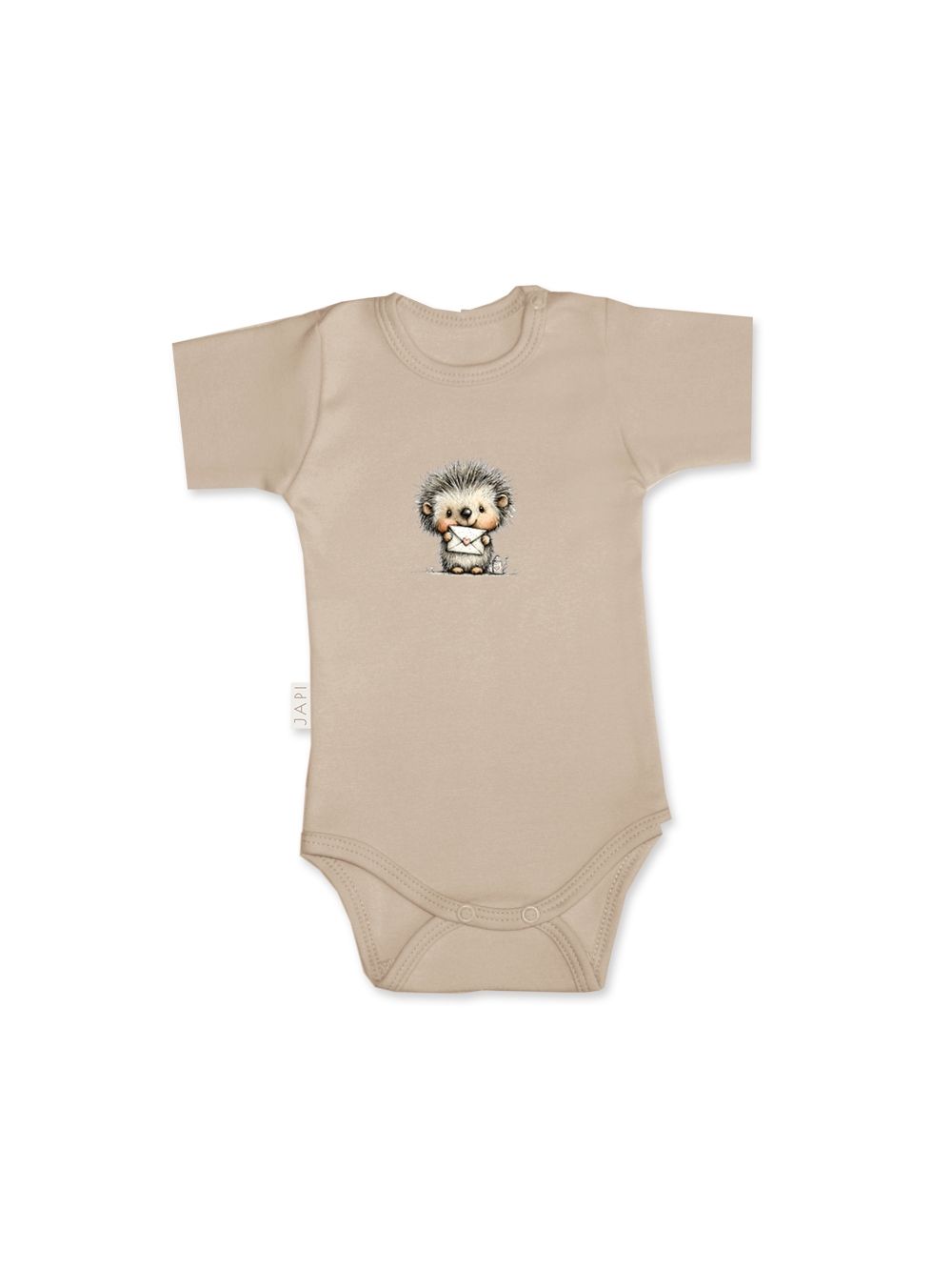 Dětské body LOVELY HEDGEHOG s kratkym rukávem