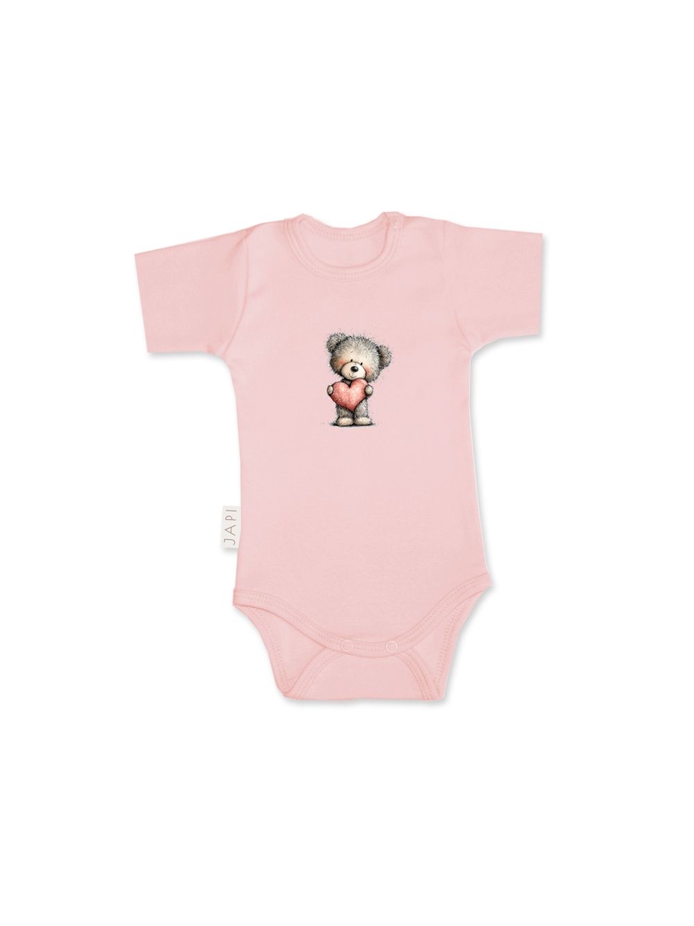 Dětské body LOVELY TEDDY s kratkym rukávem