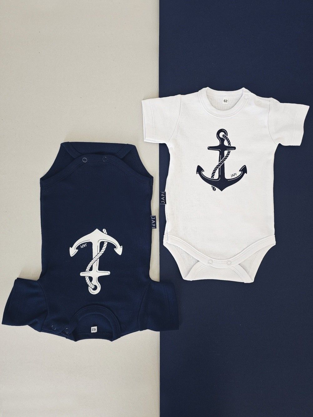 Dětské body NAUTICAL s krátkym rukávem