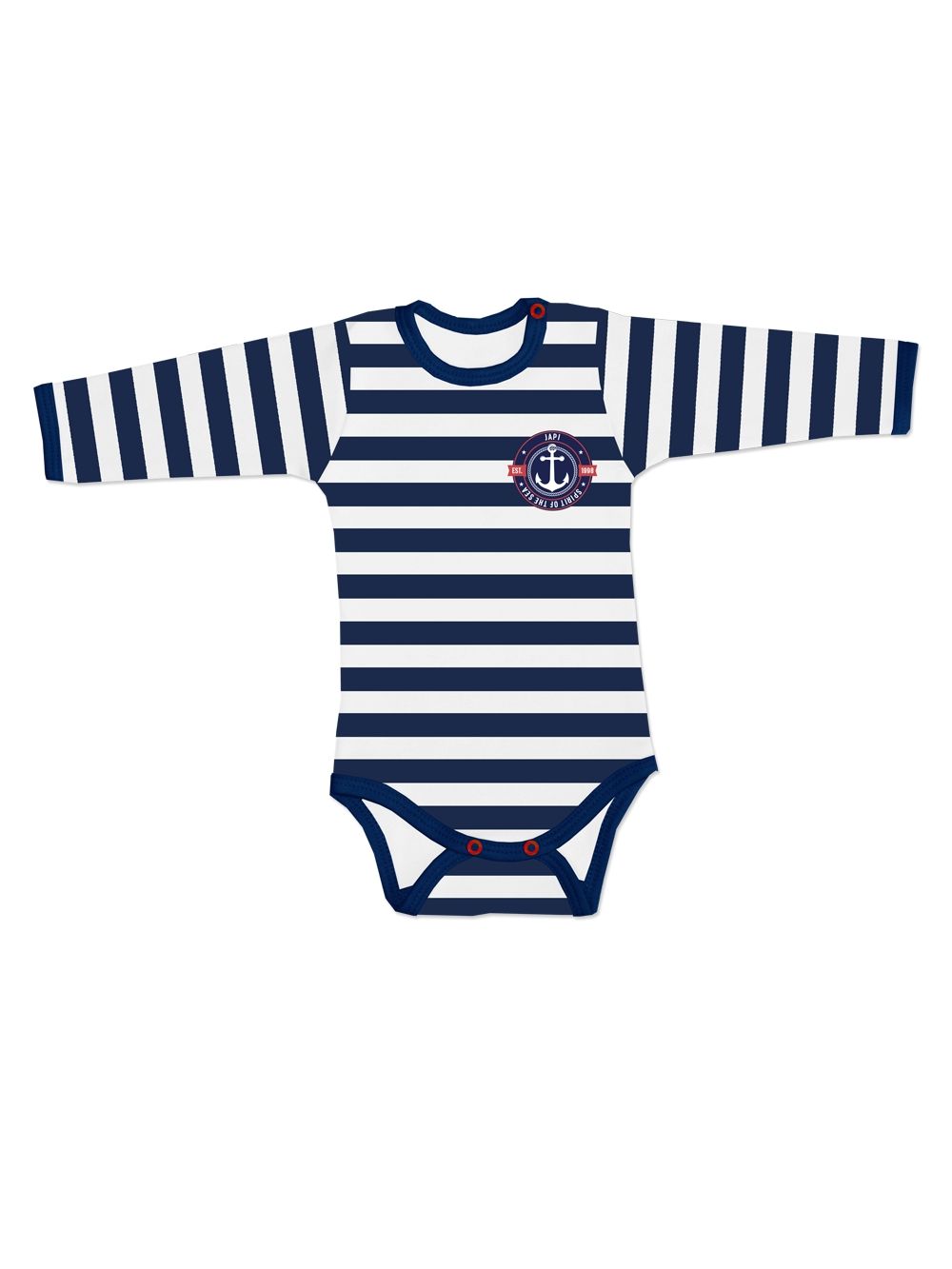 Dětské body OCEAN s dlouhým rukávem