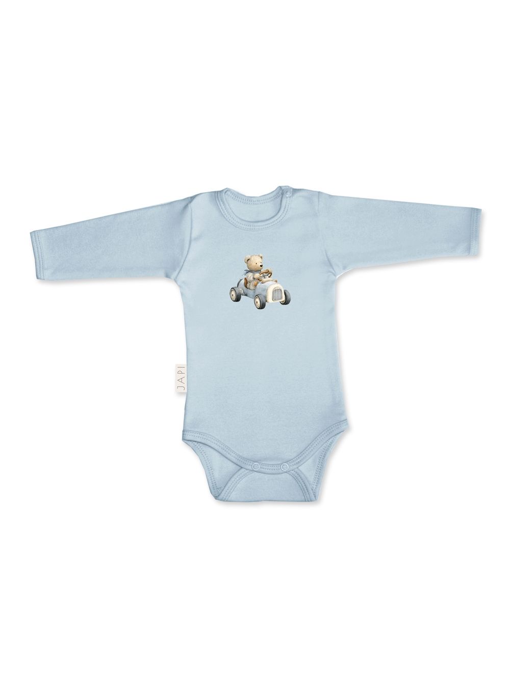 Dětské body TEDDY CAR s dlouhým rukávem