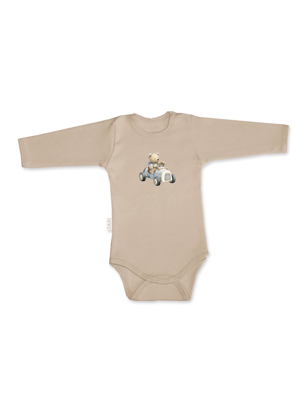Dětské body TEDDY CAR s dlouhým rukávem