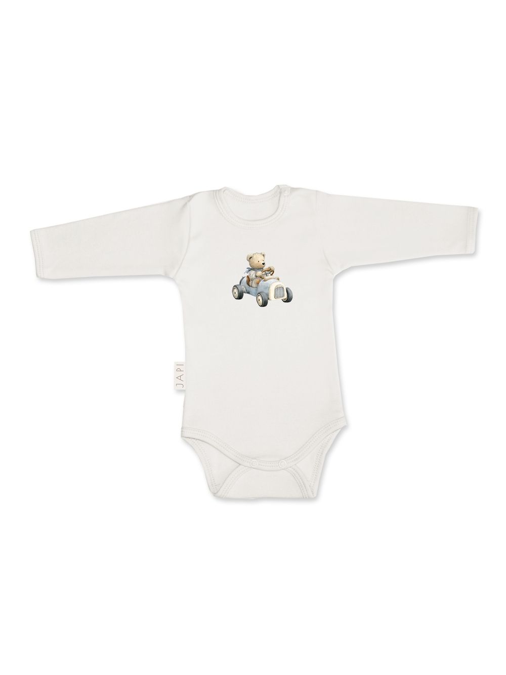 Dětské body TEDDY CAR s dlouhým rukávem