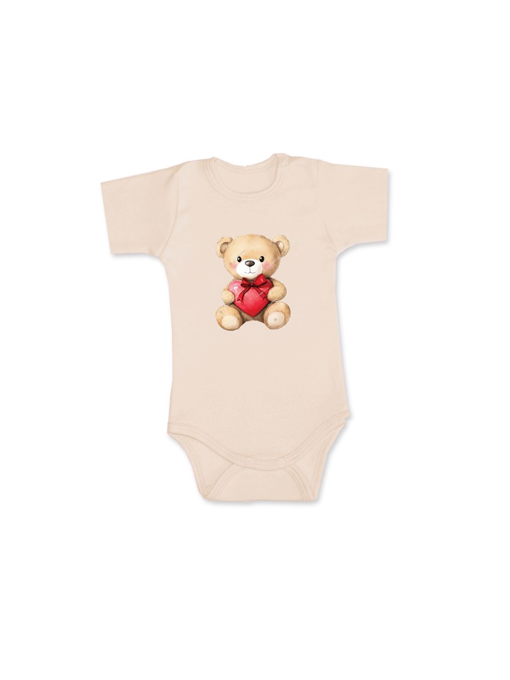 Dětské body TEDDY LOVE s kratkym rukávem