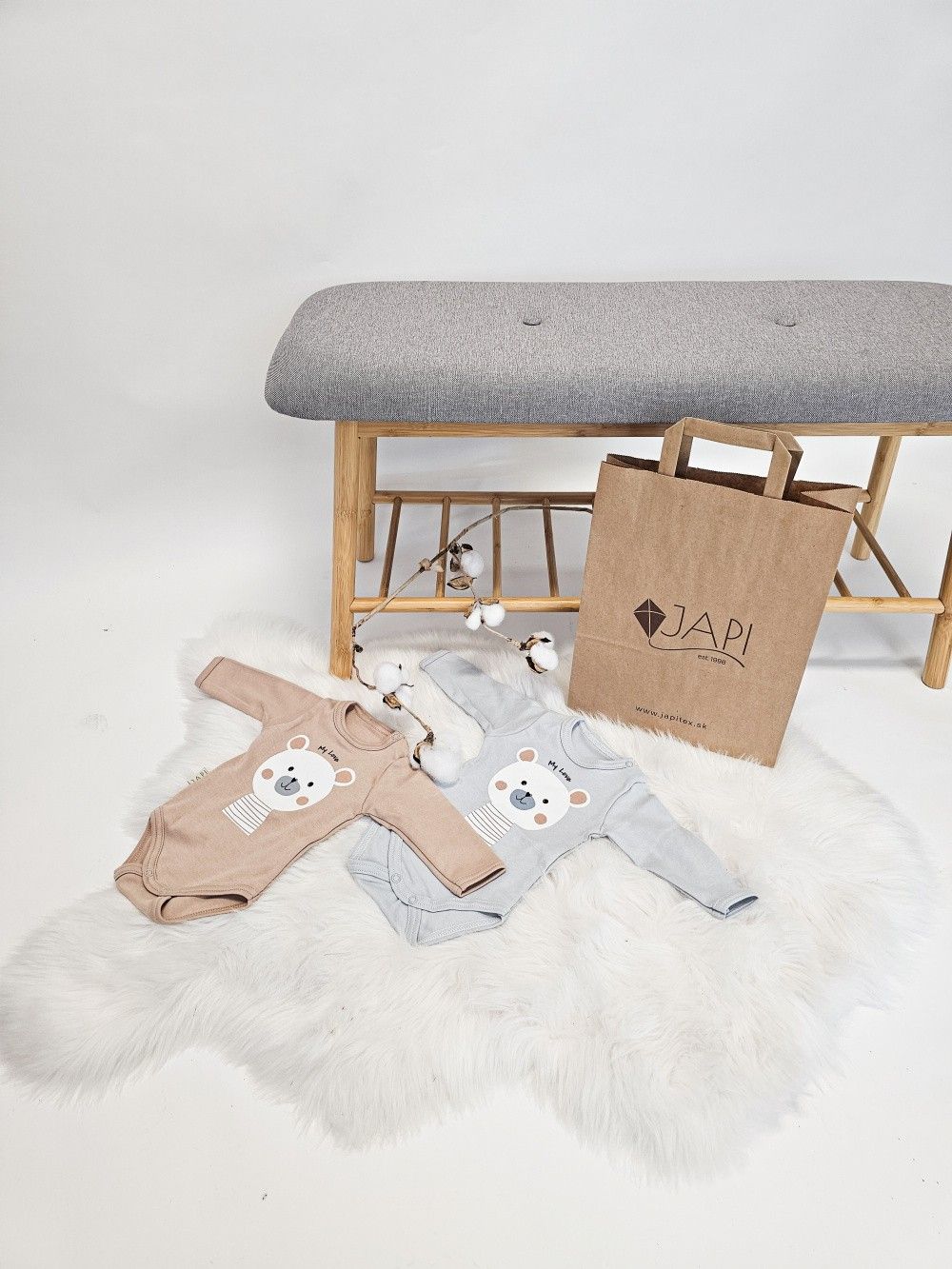 Dětské body TEDDY s dlouhým rukávem