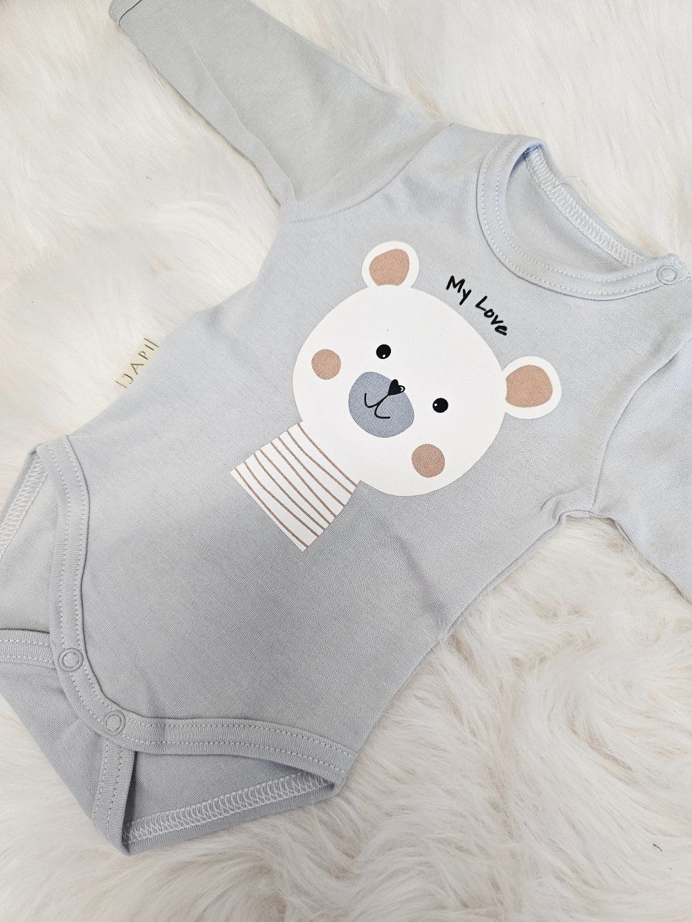 Dětské body TEDDY s dlouhým rukávem
