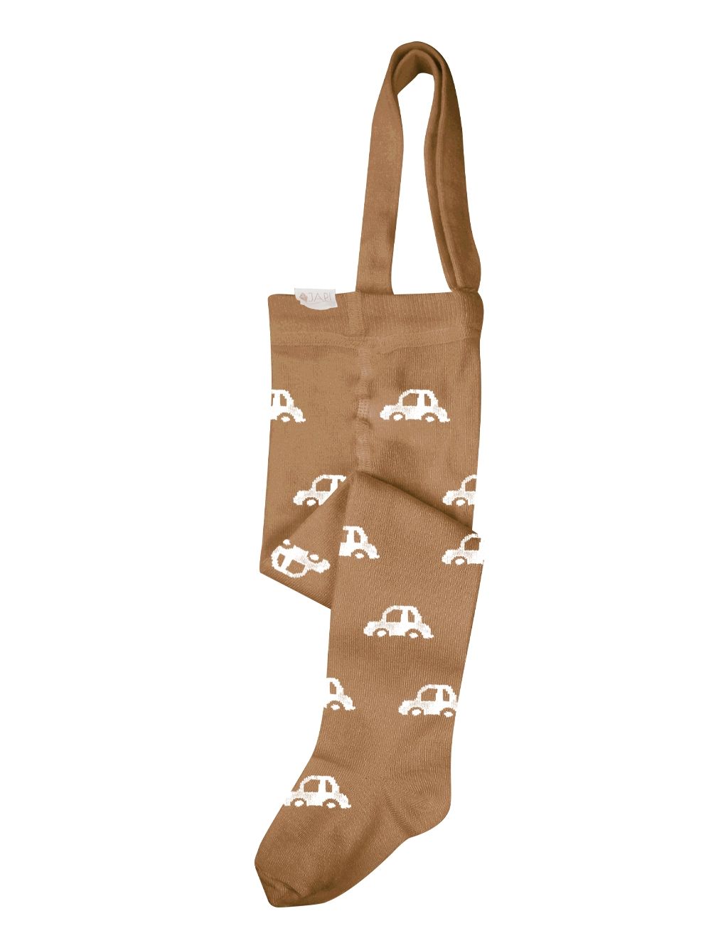 Dětské punčocháče s kšandami BAMBOO CARS