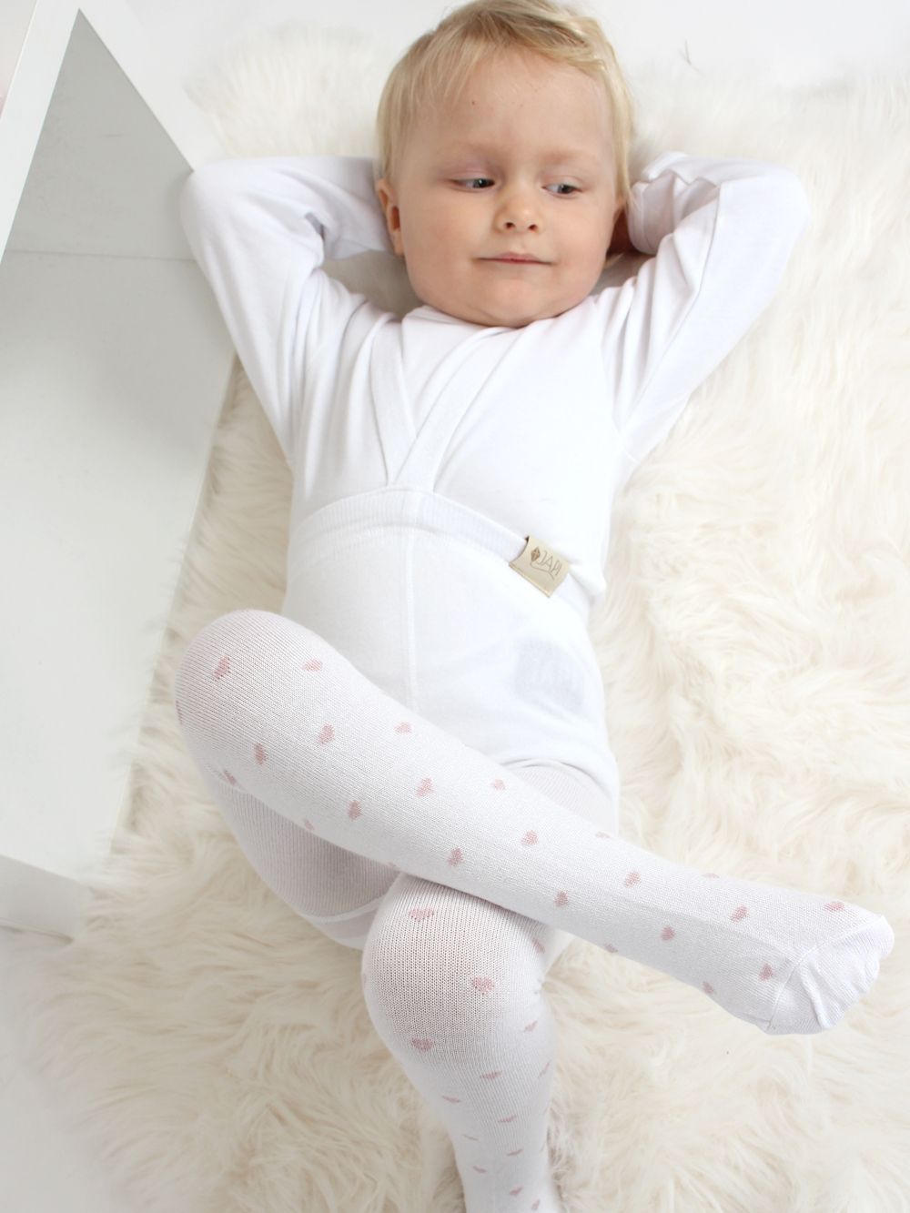 Dětské punčocháče s kšandami BAMBUSOVÉ SWEET