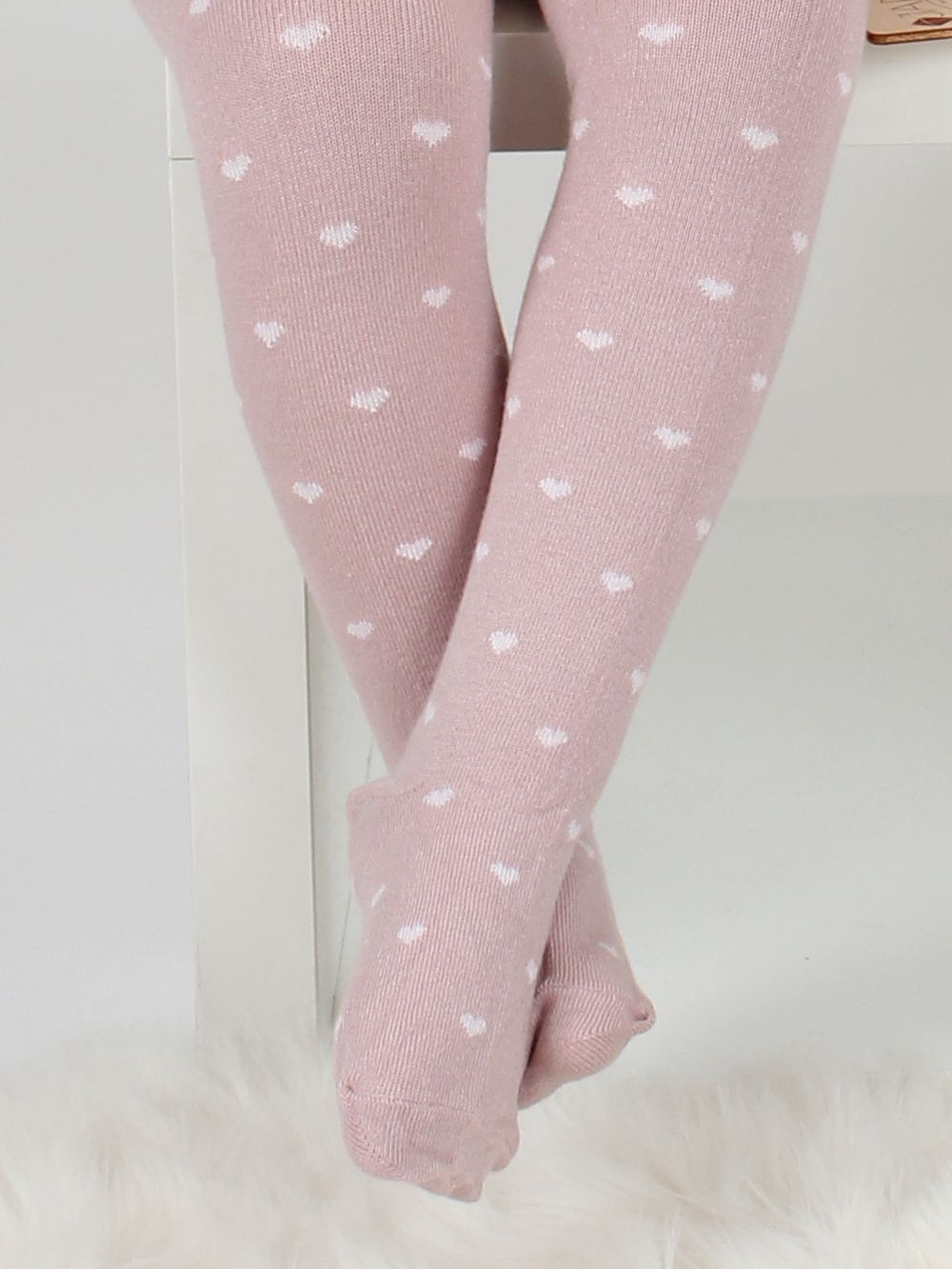 Dětské punčocháče s kšandami BAMBUSOVÉ SWEET