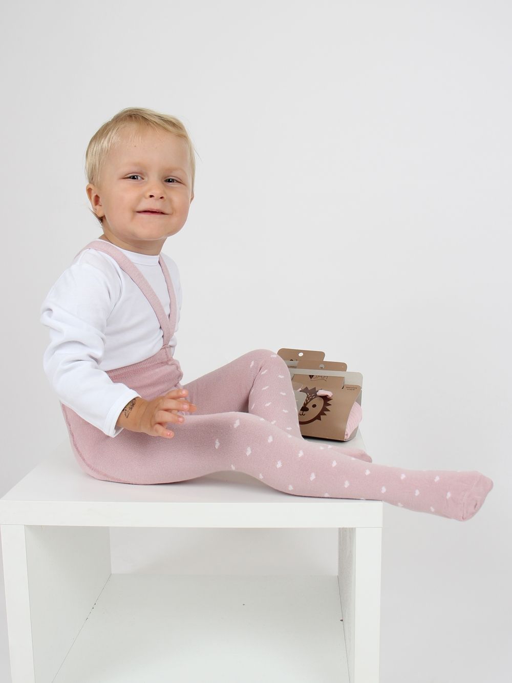 Dětské punčocháče s kšandami BAMBUSOVÉ SWEET