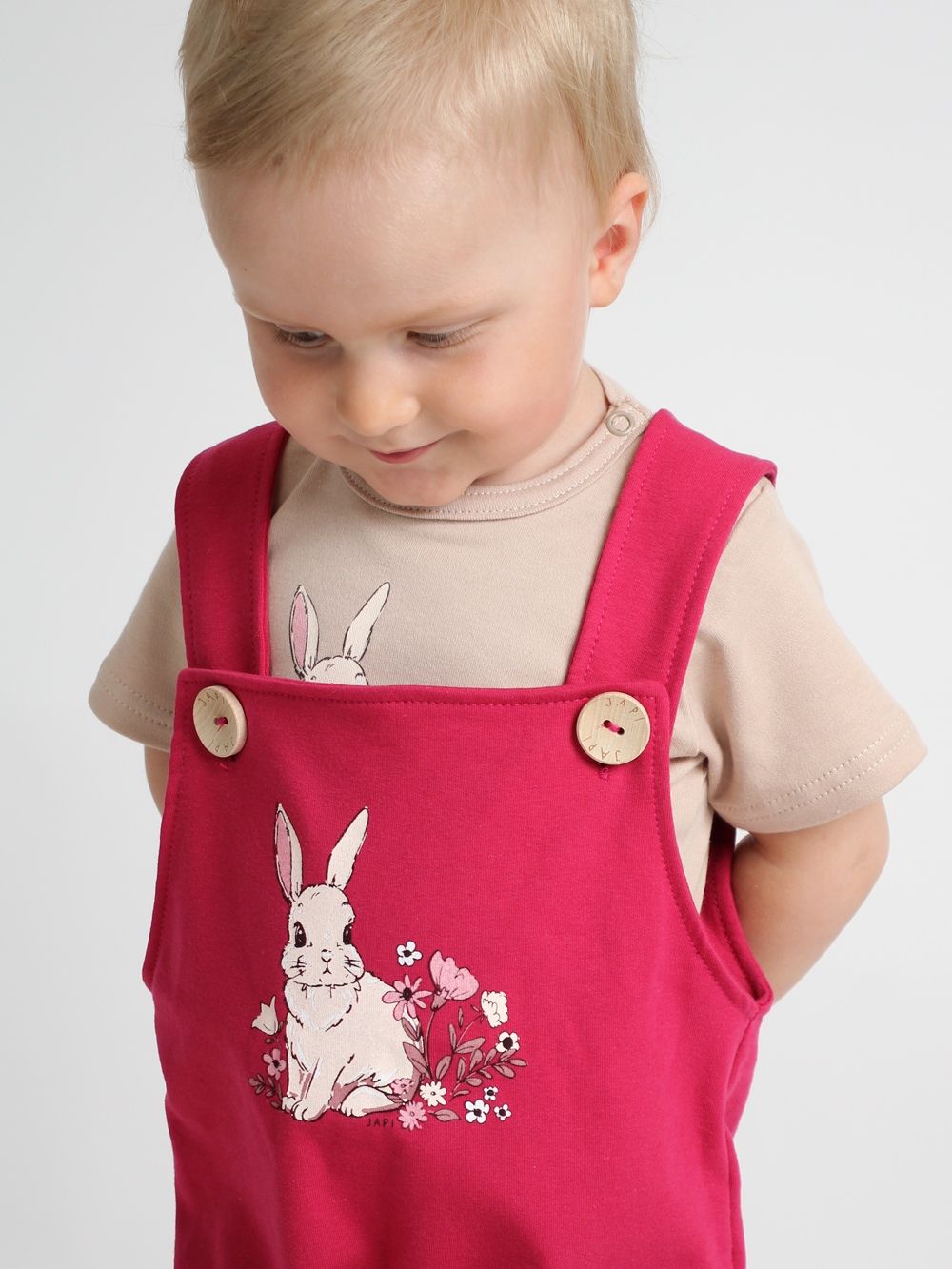 Dětské tepláky na šle SWEET BUNNY