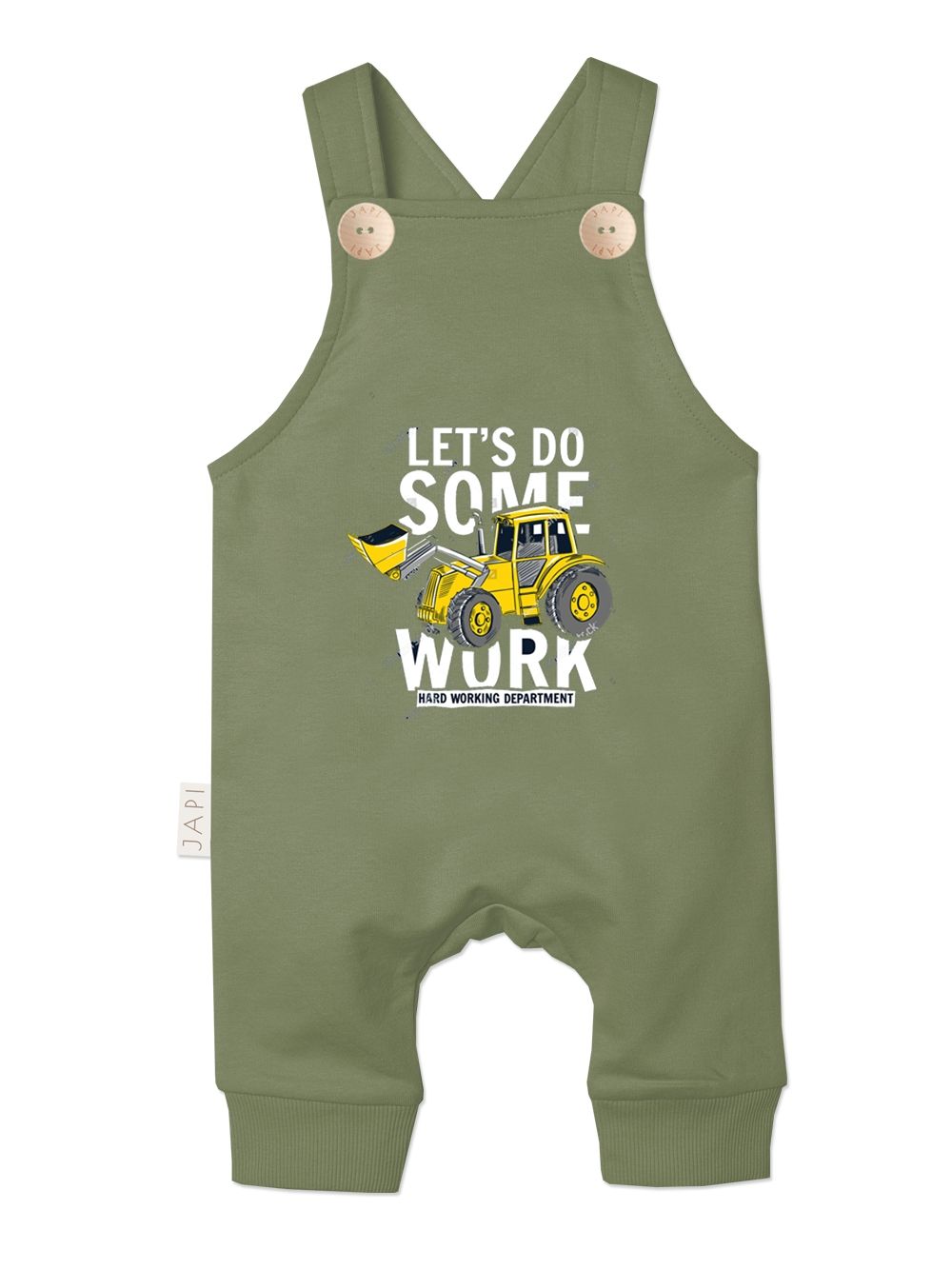 Dětské tepláky na šle WORK