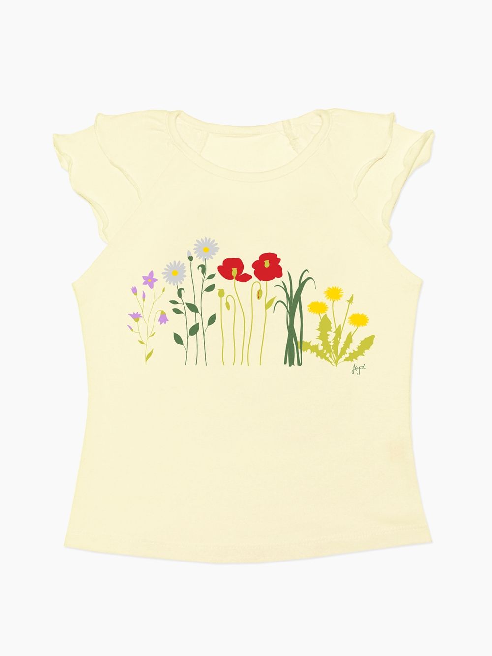 Dětské tričko Flowers - krátký rukáv