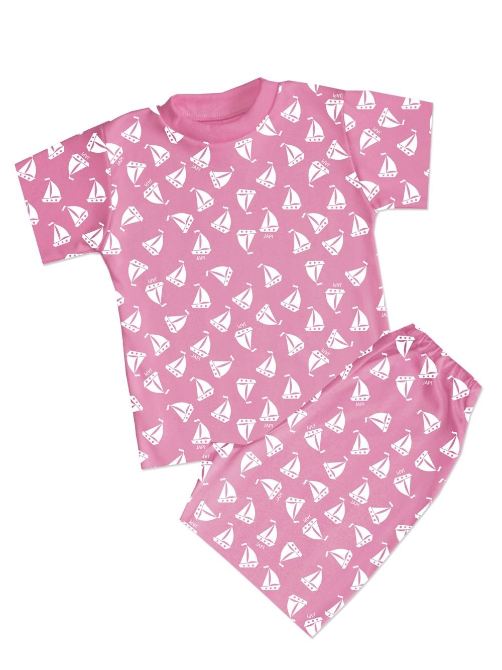 Dívčí pyžamo SAILBOAT s krátkym rukávem