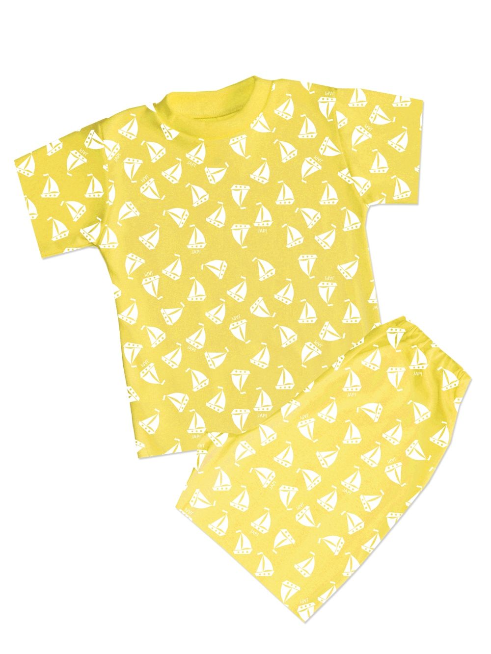 Dívčí pyžamo SAILBOAT s krátkym rukávem