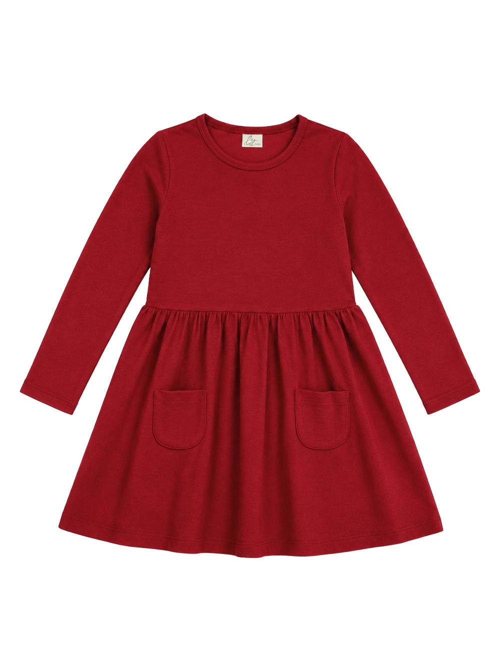 Dívčí šaty 1F GIRLS COLORS s dlouhým rukávem