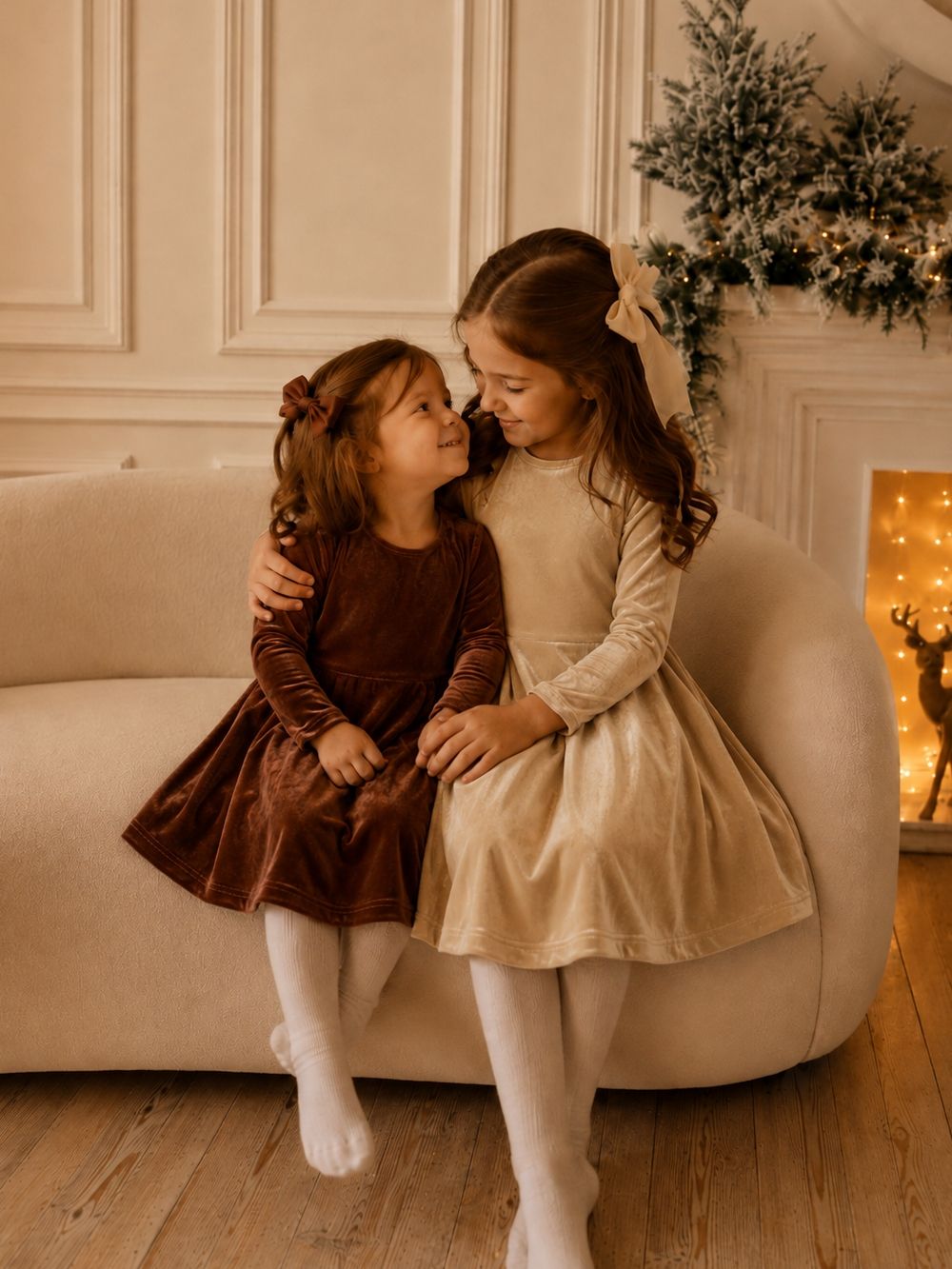 Dívčí šaty GLAMOUR s dlouhým rukávem