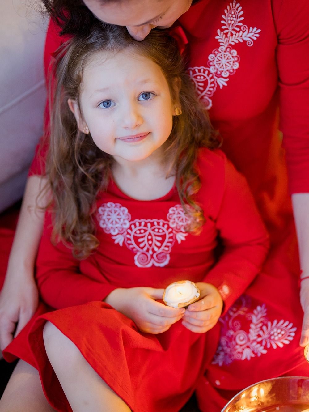 Matchy matchy šaty mama a dcéra