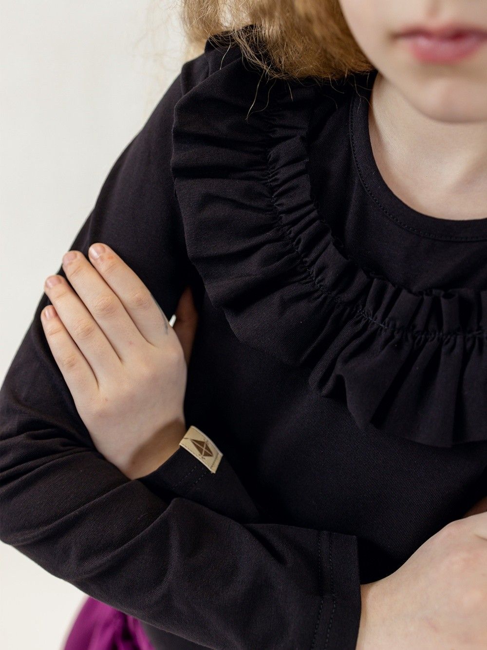 Dívčí tričko CHARM s dlouhým rukávem