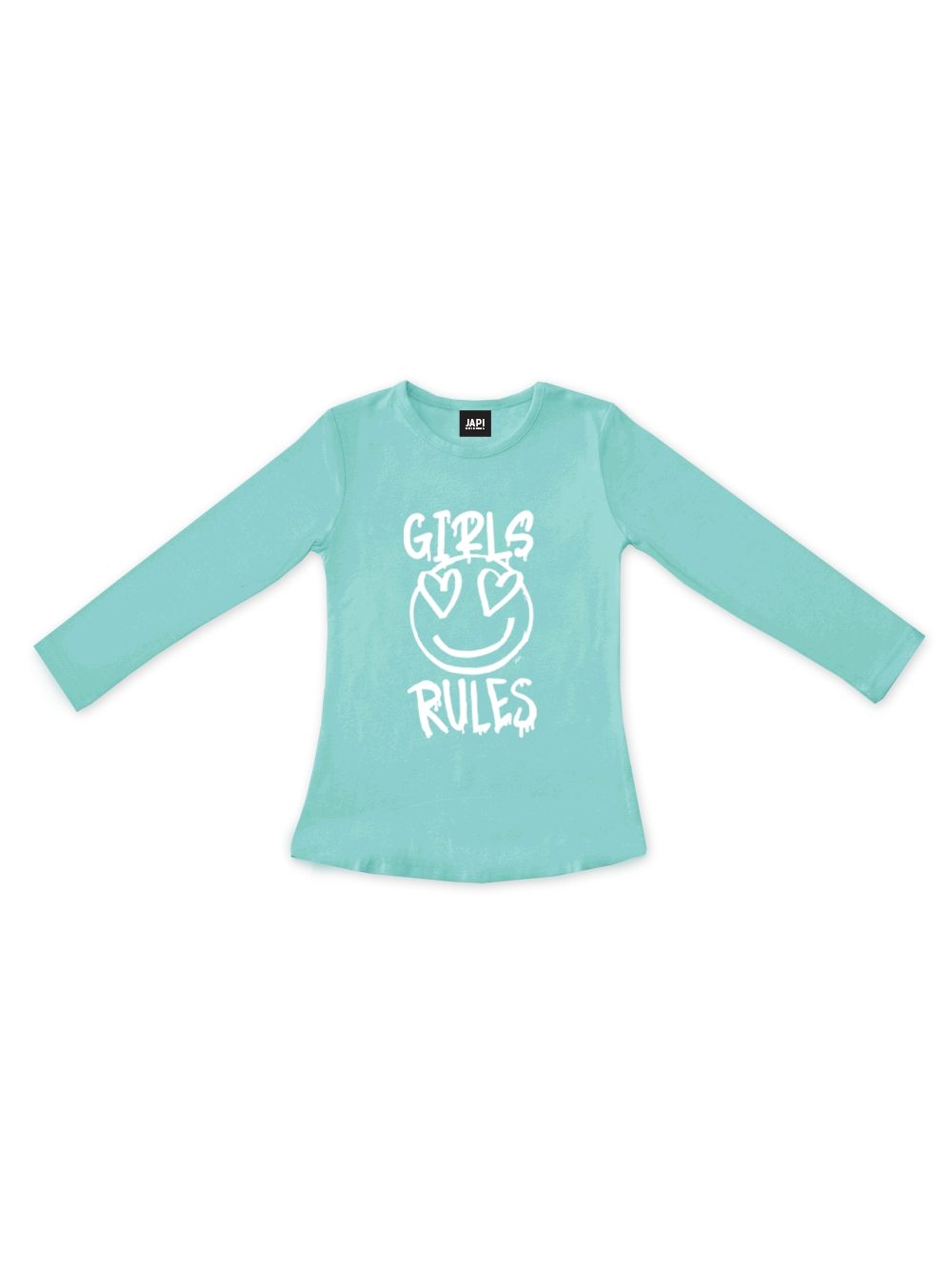 Dievčenské tričko s dlhým rukávom GIRLS