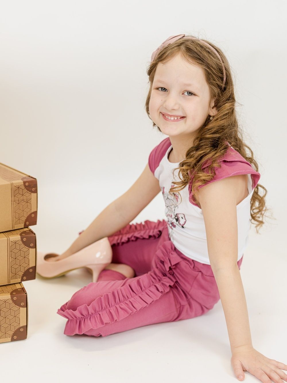 Dívčí tričko LADY s krátkym rukávem