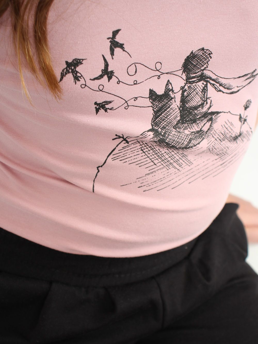 Dívčí tričko LITTLE PRINCE s krátkym rukávem