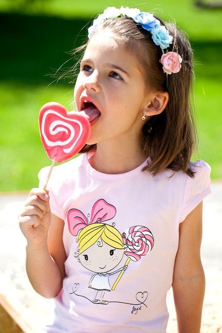 Dívčí tričko Lollipop KR
