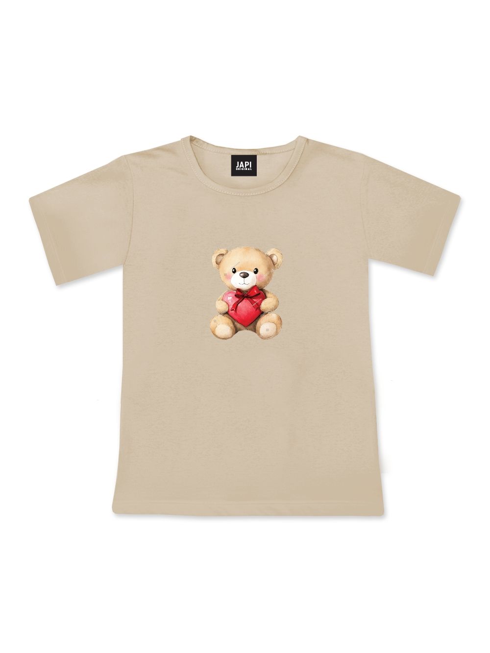 Dívčí tričko TEDDY LOVE s krátkym rukávem